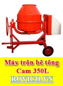 Máy trộn bê tông cam 350L