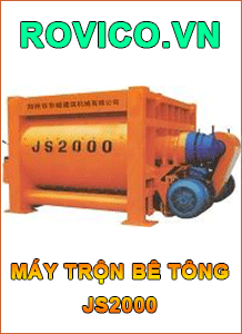 Máy trộn bê tông JS2000