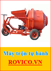 Máy trộn bê tông tự hành